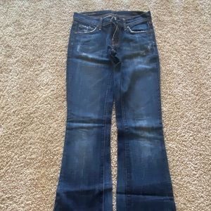 Citizens of Humanity low waist flare size 24